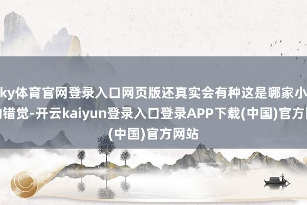 ky体育官网登录入口网页版还真实会有种这是哪家小主的错觉-开云kaiyun登录入口登录APP下载(中国)官方网站